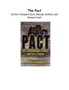 The Pact By Drs. Sampson Davis, George Jenkins, and Rameck Hunt