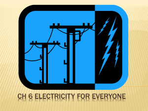CH 6 ELECTRICITY FOR EVERYONE