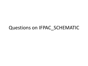 Questions on IFPAC_SCHEMATIC