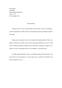 Szu-ting Lin 4A0C0069 Basic English Writing (C) Dr. H. C. Yu