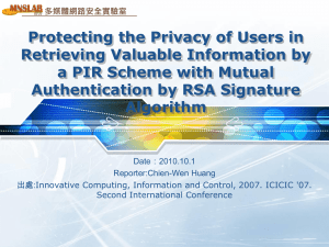 Protecting the Privacy of Users in Retrieving Valuable Information by