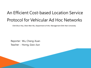 An Efficient Cost-based Location Service Protocol for Vehicular Ad Hoc Networks