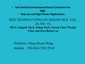 IEEE TRANSACTIONS ON MAGNETICS, VOL. 26, NO. 10, Professor: Ming-Shyan Wang