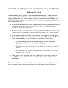 Rules of The Circle