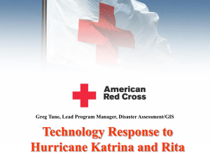 Technology Response to Hurricane Katrina and Rita
