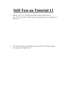 Self-Test on Tutorial 11