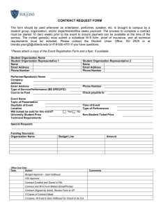 CONTRACT REQUEST FORM