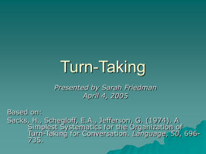 Turn-Taking