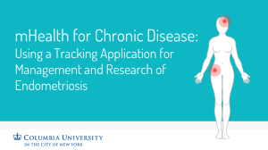 mHealth for Chronic Disease: Using a Tracking Application for Endometriosis