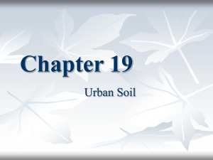 Chapter 19 Urban Soil