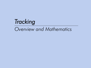 Tracking Overview and Mathematics