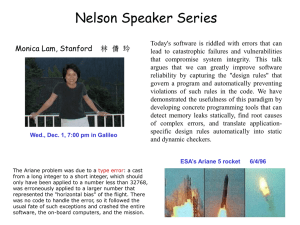 Nelson Speaker Series Monica Lam, Stanford