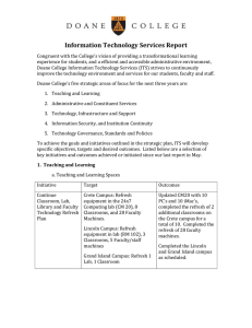 Information Technology Services Report