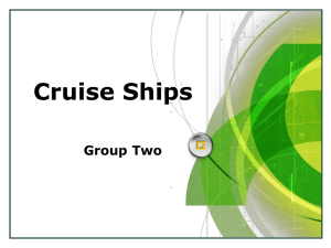 Cruise Ships Group Two