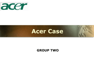 Acer Case Logo GROUP TWO