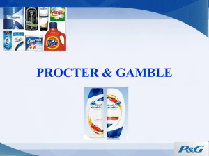 PROCTER &amp; GAMBLE