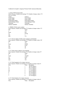 Codebook for Joseph G. Jorgensen Western North American Indian data.