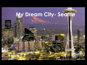 My Dream City- Seattle
