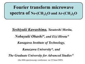 Fourier transform microwave spectra of Ne-(CH )
