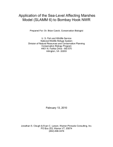 Application of the Sea-Level Affecting Marshes