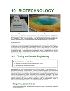 10 BIOTECHNOLOGY |