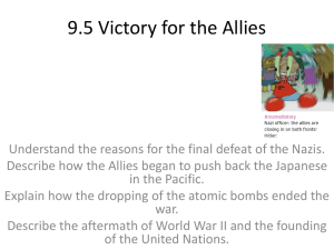 9.5 Victory for the Allies