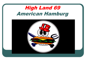 High Land 69 American Hamburg
