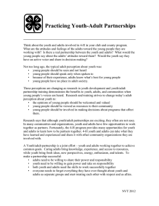 Practicing Youth-Adult Partnerships