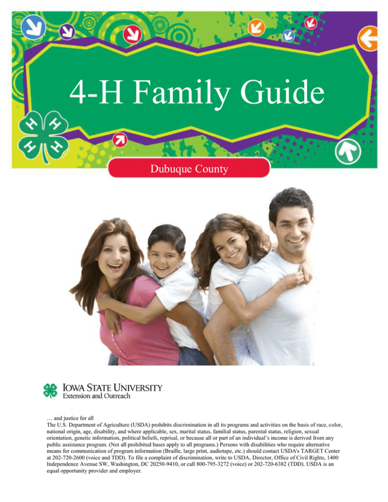 4H Family Guide Dubuque County