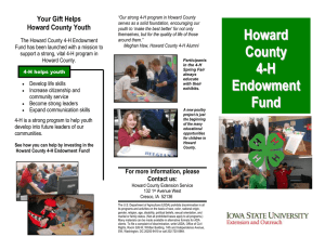 Your Gift Helps Howard County Youth