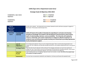 USCB {Type Unit or Department name here}