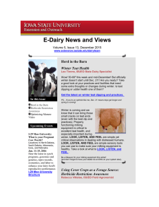 E-Dairy News and Views Herd in the Barn Winter Teat Health