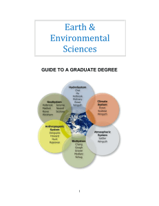 Earth &amp; Environmental Sciences