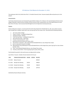 UTA Retirees’ Club Minutes for December 11, 2012
