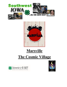 Marsville The Cosmic Village