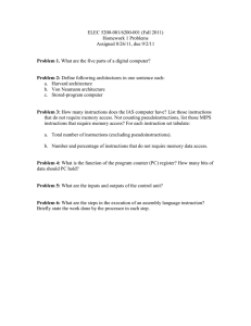 ELEC 5200-001/6200-001 (Fall 2011) Homework 1 Problems Assigned 8/26/11, due 9/2/11