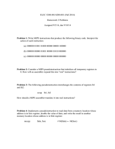 ELEC 5200-001/6200-001 (Fall 2014)  Homework 2 Problems Assigned 9/3/14, due 9/10/14