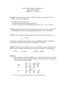 ELEC 5200-001/6200-001 (Spring 2011) Homework 2 Solution Assigned 2/7/11, due 2/14/11