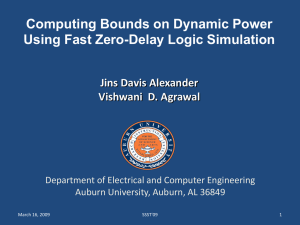 Computing Bounds on Dynamic Power Using Fast Zero-Delay Logic Simulation