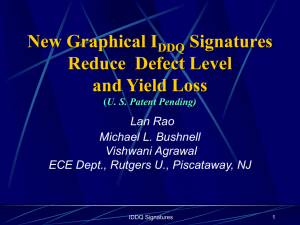 New Graphical I Signatures Reduce  Defect Level and Yield Loss