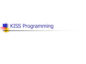 KISS Programming