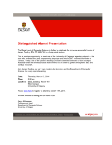 Distinguished Alumni Presentation