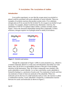 N Acetylation: The Acetylation of Aniline