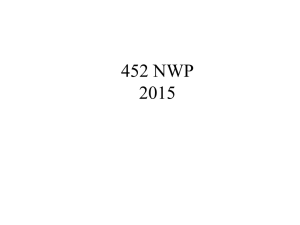 452 NWP 2015