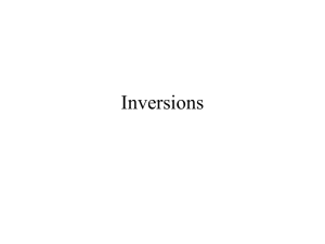 Inversions
