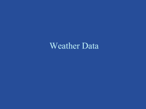 Weather Data