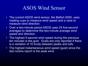 ASOS Wind Sensor