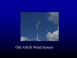 Old ASOS Wind Sensor