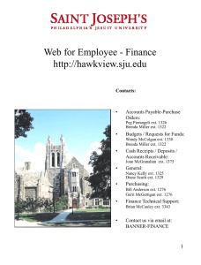 Web for Employee - Finance