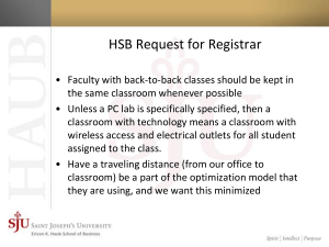 HSB Request for Registrar